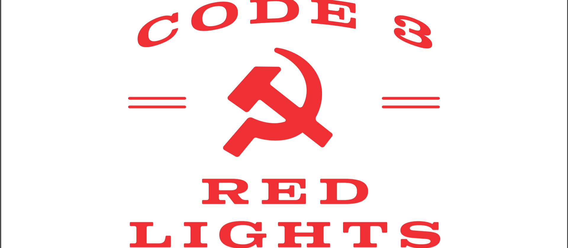 Code 3 Red Lights