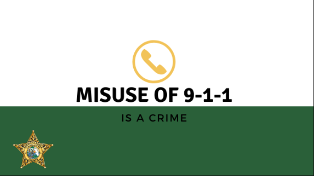 Misuse of 911 graphic.